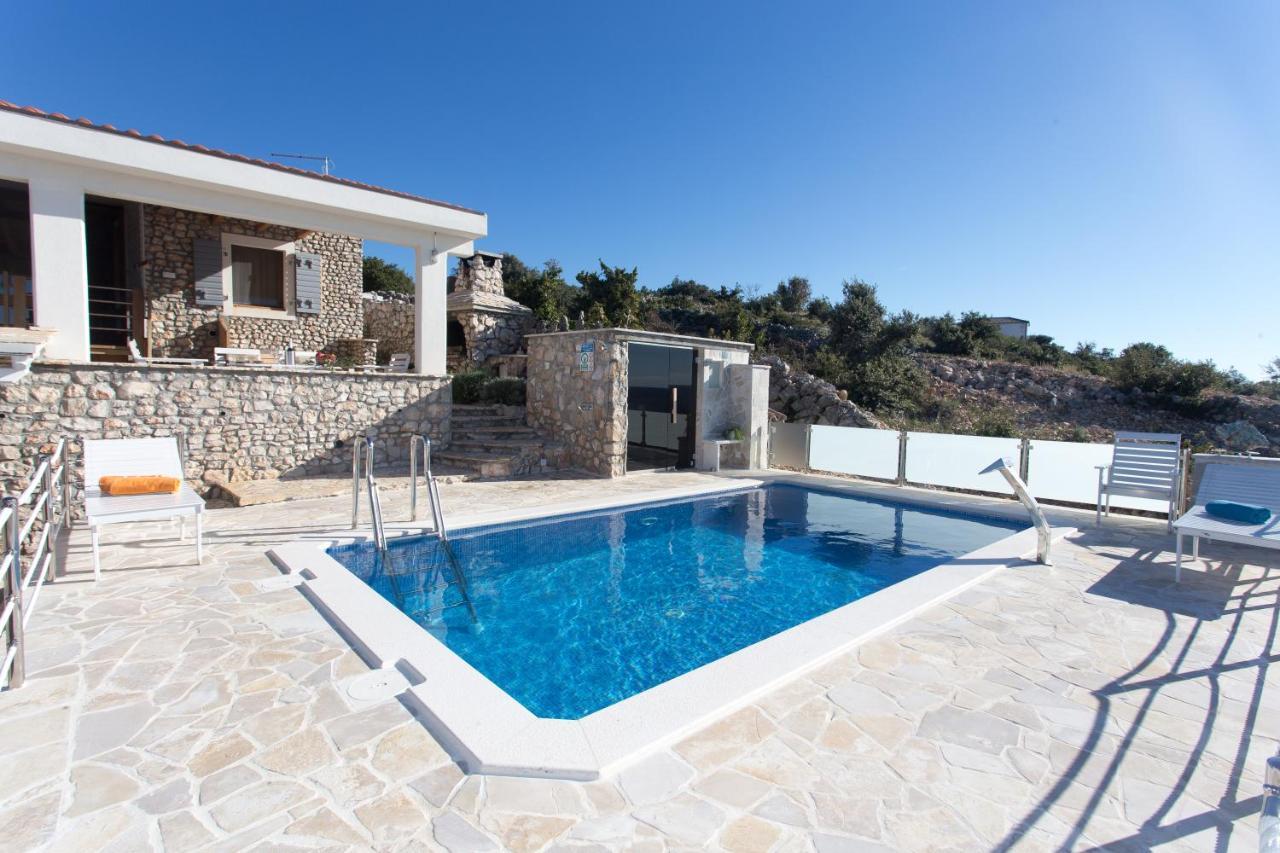Villa, Stone House With Swimming Pool & Sauna, Beach, セヴィド エクステリア 写真