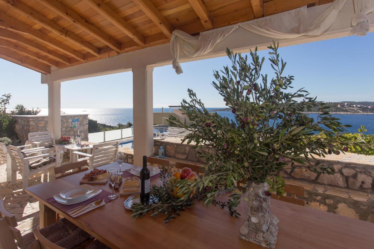 Villa, Stone House With Swimming Pool & Sauna, Beach, セヴィド エクステリア 写真
