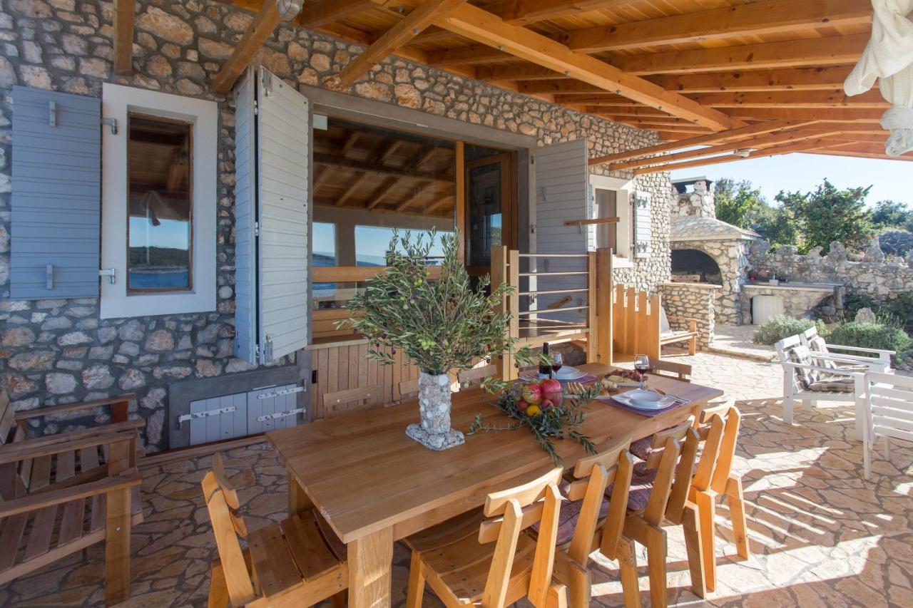 Villa, Stone House With Swimming Pool & Sauna, Beach, セヴィド エクステリア 写真
